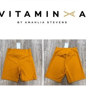 Vitamin A Nova High Rise Bike Shorts